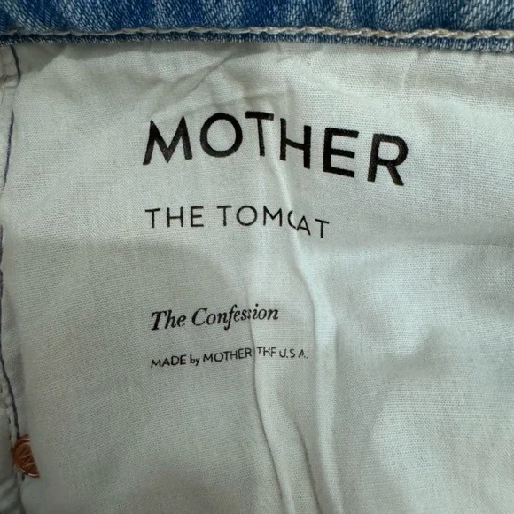 Mother‎ Superior Women's Size 26 The Tomcat Jeans The Confession Distressed